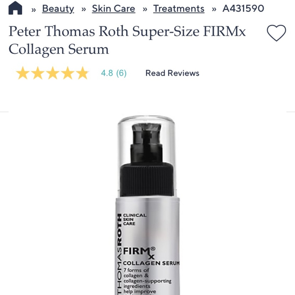 Peter Thomas Roth Super-Size FIRMx Collagen Serum